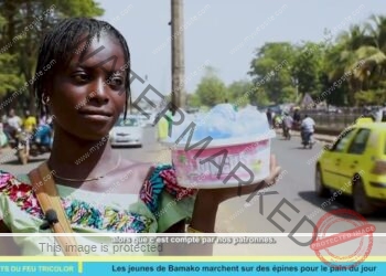 Les marchands du feu tricolore : les jeunes de Bamako bravent les épines pour gagner leur pain quotidien