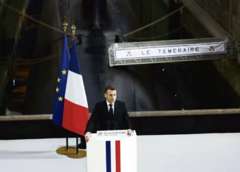 Emmanuel Macron : « La dissuasion nucléaire est l’assurance-vie de la nation. »